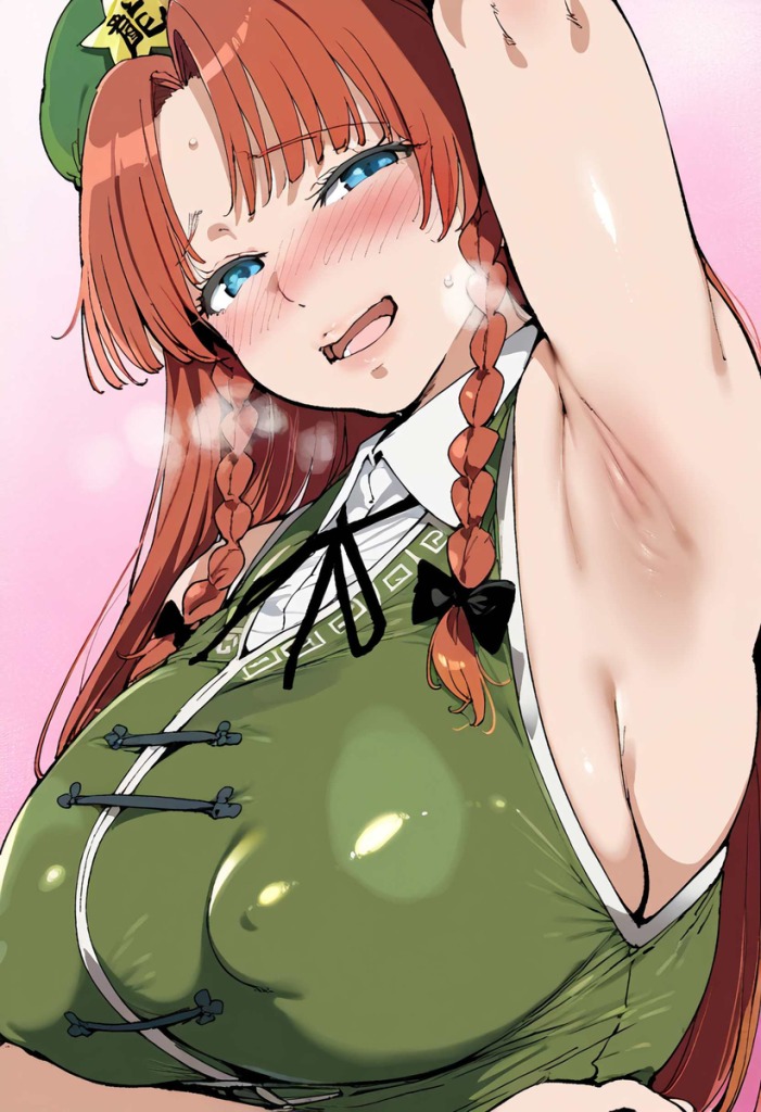 【東方】紅美鈴のエッチすぎる画像まとめのアイキャッチ画像