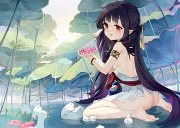 【裸異人】蓮の花と裸体の二次エロ画像のアイキャッチ画像