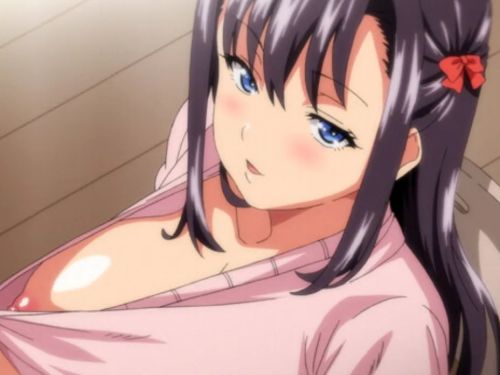 【エロアニメ】爆乳お嬢さんのデカパイの誘惑に理性崩壊して無我夢中で盛り付きSEX！