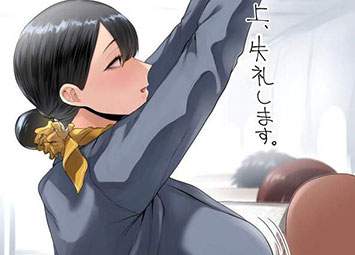 【スッチーは死語】女性客室乗務員 (flight attendant)の二次エロ画像のアイキャッチ画像
